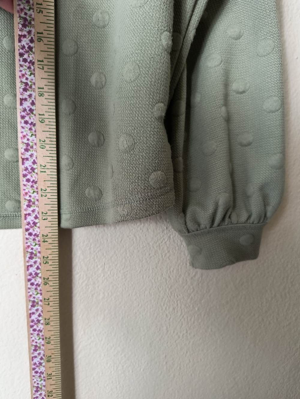 Blu Pepper Sage Green Textured Pullover - Picture 10 of 10